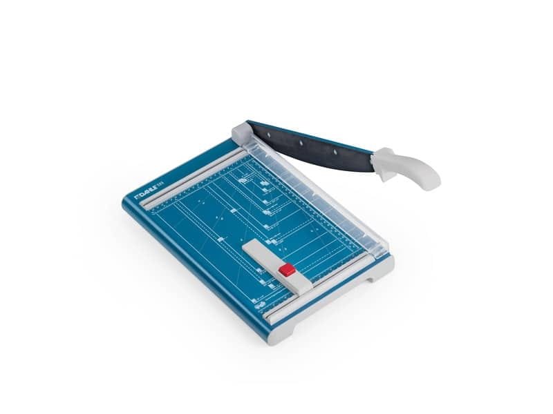 Taglierina a leva Dahle con pressino manuale max 15 fogli – luce 330-1,5 mm blu  R000533
