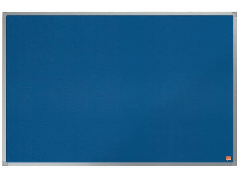 Pannello in feltro Nobo Essence 90xH.60 cm blu 1915203