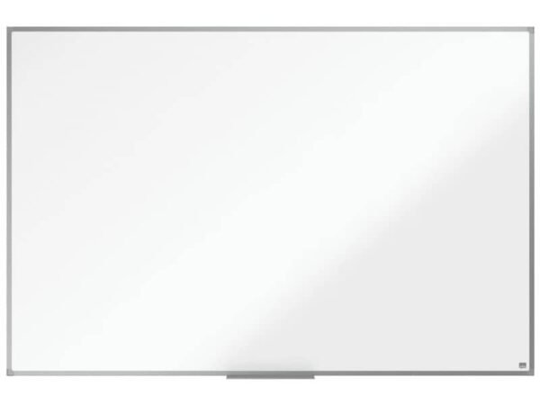 Lavagna bianca magnetica in acciaio laccato Nobo Essence 150x100 cm 1905212