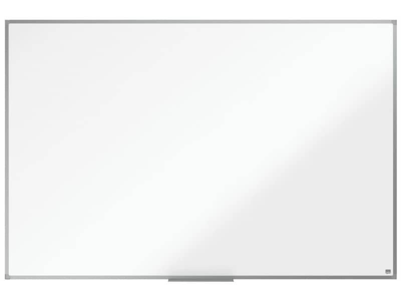 Lavagna bianca magnetica in acciaio laccato Nobo Essence 150×100 cm 1905212
