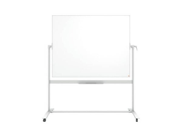 Lavagna bianca magnetica su ruote Nobo Classic 150x120 cm - laccata 1901031