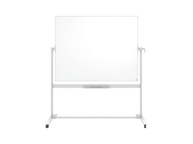 Lavagna bianca magnetica su ruote Nobo Classic 150×120 cm – laccata 1901031