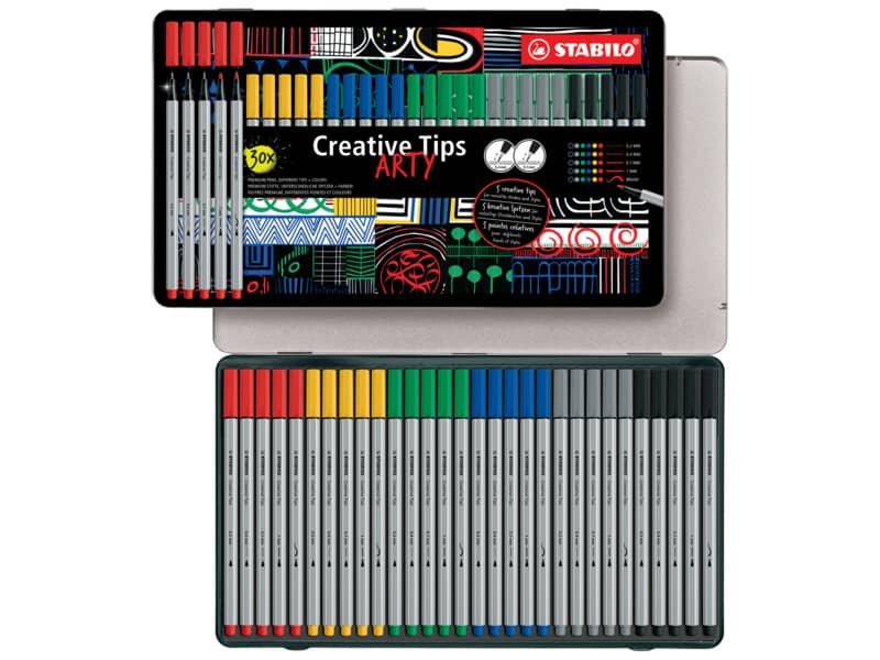Stabilo Creative Tips – conf. 30 pz – colori pastel 89/30-6-1-20