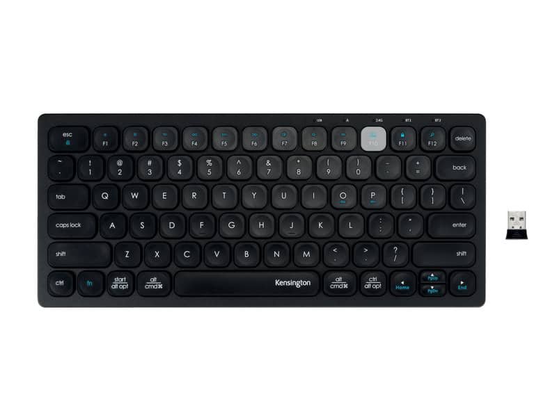 Tastiera Kensington Dual Wireless Compact IT nero K75502IT