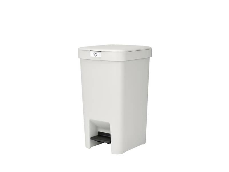 Pattumiera a pedale Brabantia StepUp per raccolta differenziata – capacit… 16 L – light grey – 800221