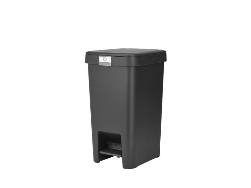 Pattumiera a pedale Brabantia StepUp per raccolta differenziata – capacit… 16 L – dark grey – 800306