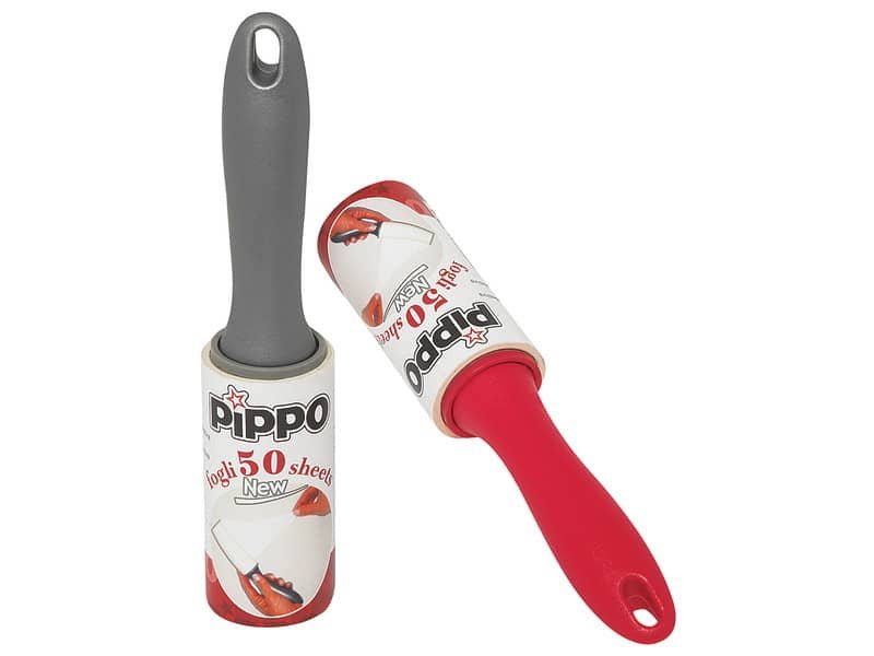 Spazzola adesiva cattura peli e polvere Pippo da 50 fogli – NP2011