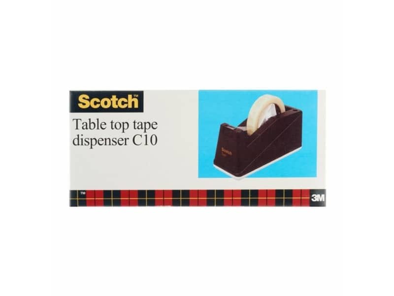 Dispenser per nastro adesivo Scotch© C10 nero C10