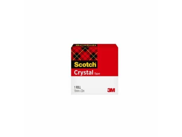 Nastro adesivo Scotch© Crystal 600 19 mm x 33 m supertrasparente - 600-1933