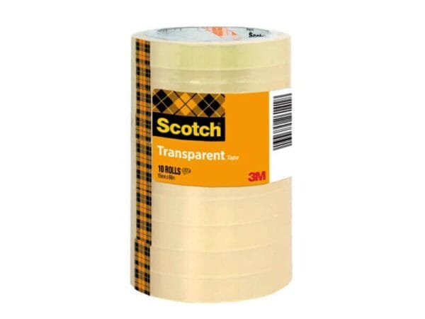 Nastro adesivo Scotch© 508 15 mm x 66 m trasparente torre da 10 rotoli - 508-1566