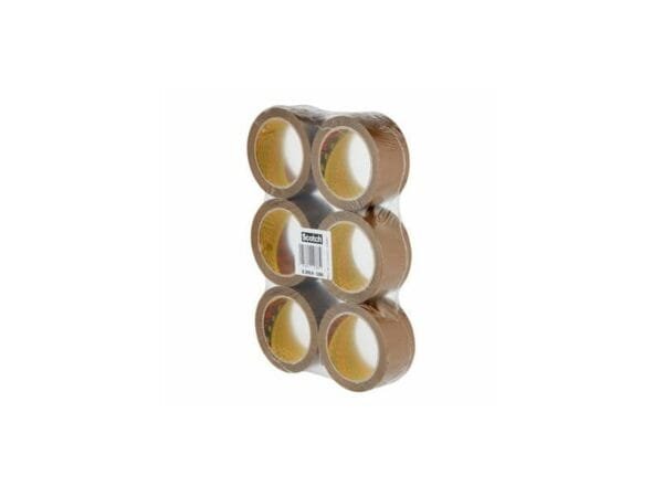 Nastro adesivo da imballo Scotch© 309 cuoio universale e silenzioso 50 mm X 60 m marrone  Conf. 6 pezzi - 309 AV
