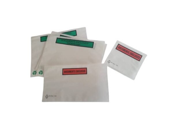 Busta adesiva portadocumenti Viva Eco 100% in carta C5 trasp. - conf. 250 pz - 240x180 mm - 3025PAP
