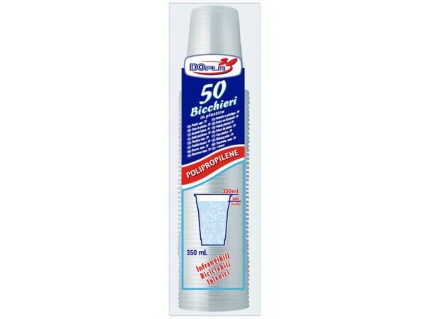 Bicchieri in PP Dopla Professional trasparente 350 ml - conf. 500 pz 22693