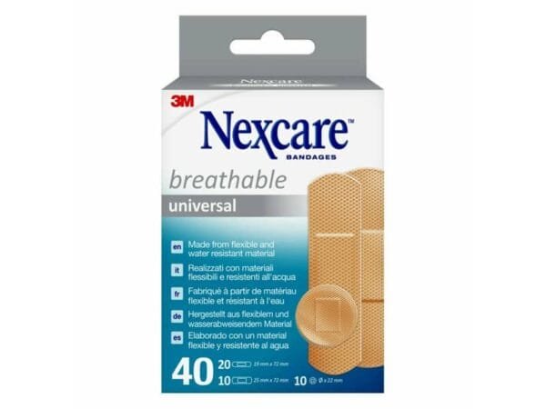 Cerotti Nexcare? ''Universal'' assortiti 3 misure assortiti conf. 40 cerotti - N0340AS