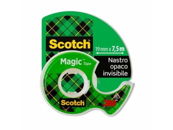 Nastri adesivo trasparente Scotch Magic? 810 19 mm x 7,5 m in minichiocciola trasparente 7100086322