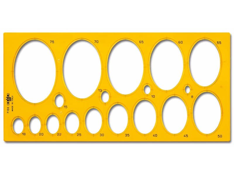 Maschera per ellissi 8ö75 mm Arda –  7135