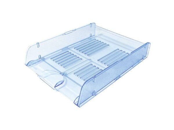 Vaschette portacorrispondenza azzurro trasparente Arda Classic A4  - TR25310BL