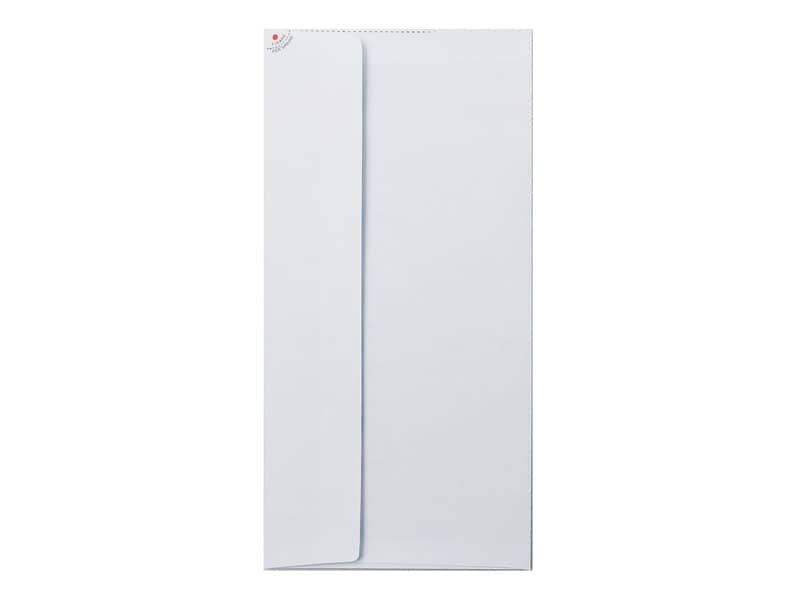 Busta bianca Blasetti Strip Zip 90 g/m2 in conf. 25 buste 110×230 mm 548