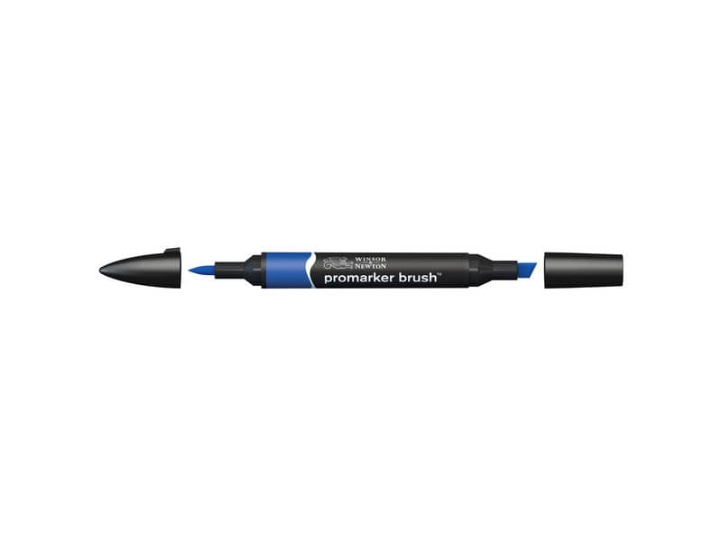 Pennarelli doppia punta Winsor&Newton brush royal blue – 0204045