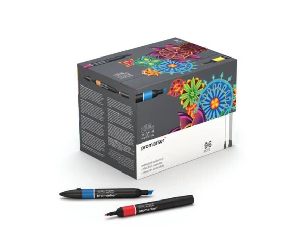 Pennarelli doppia punta Winsor&Newton 96 colori assortiti - 0290152