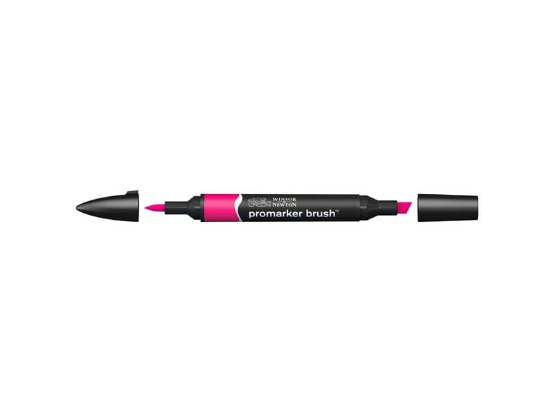 Pennarelli doppia punta Winsor&Newton brush magenta – 0204380