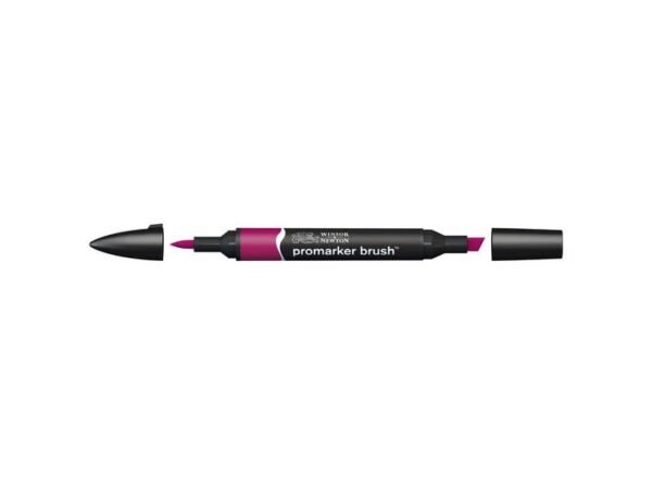 Pennarelli doppia punta Winsor&Newton brush maroon - 0204175