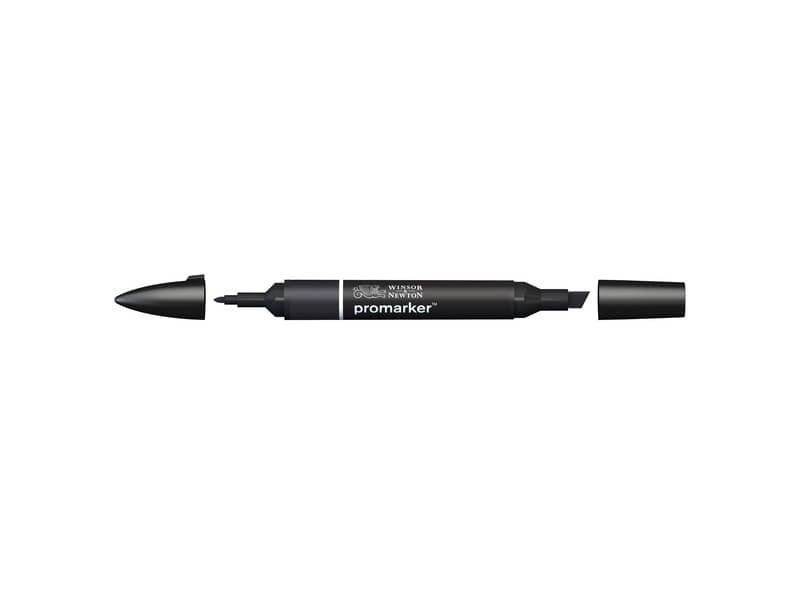 Pennarelli doppia punta Winsor&Newton nero con punta XB – 0203030