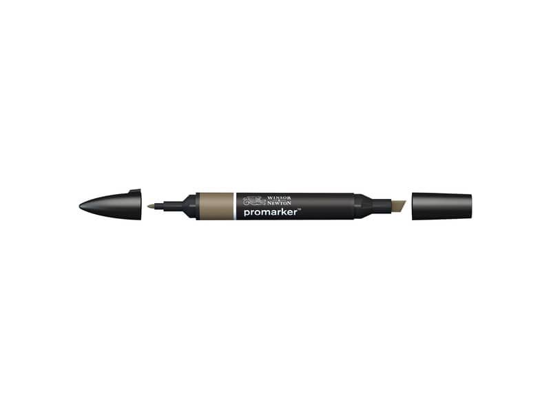 Pennarelli Winsor&Newton Promarker doppia punta fine-larga – warm grey 5 WG5 – 0203129
