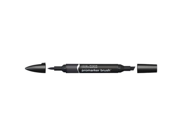 Pennarelli doppia punta Winsor&Newton brush black - 0204030