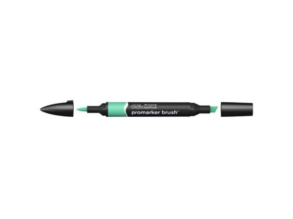 Pennarelli doppia punta Winsor&Newton brush mint green - 0204223