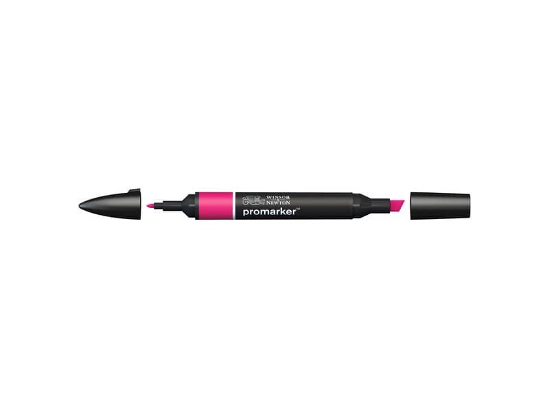 Pennarelli Winsor&Newton Promarker doppia punta fine-larga – hot pink R365 – 0203358