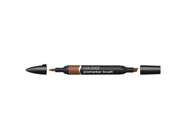 Pennarelli doppia punta Winsor&Newton brush burnt sienna - 0204074