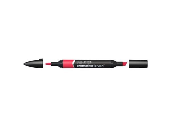 Pennarelli doppia punta Winsor&Newton brush red - 0204209