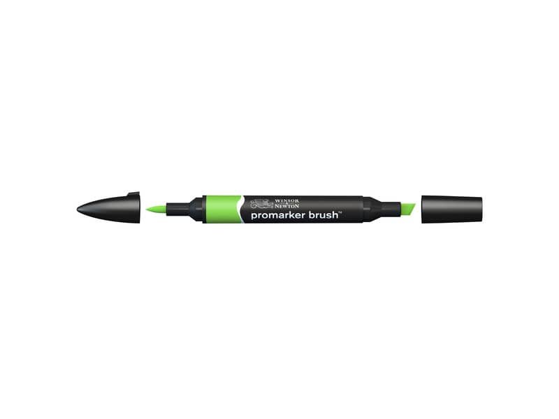 Pennarelli doppia punta Winsor&Newton brush bright green – 0204069