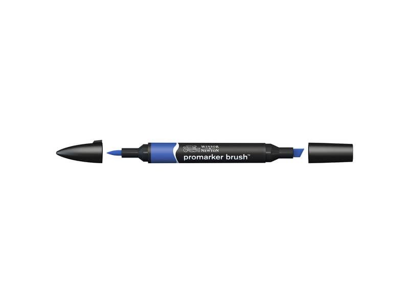 Pennarelli doppia punta Winsor&Newton brush egyptian blue – 0204305