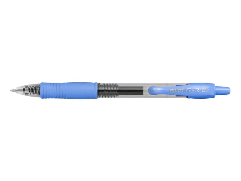 Penna gel a scatto Pilot G-2 0,7 mm sky blue – 001396