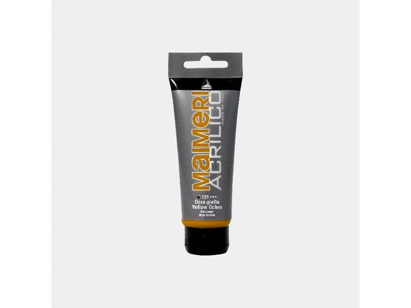 Colore acrilico Maimeri in tubetto 75 ml ocra giallo – M0916131