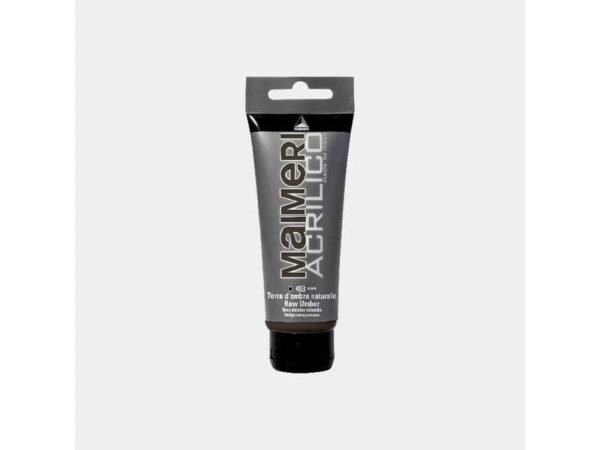 Colore acrilico Maimeri in tubetto 75 ml terra d'ombra naturale - M0916493