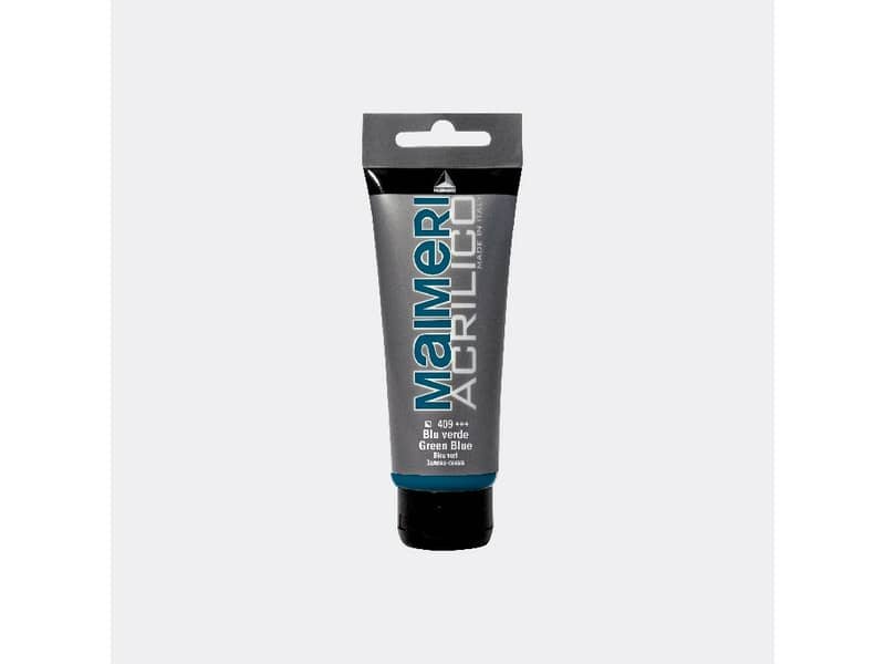 Colore acrilico Maimeri in tubetto 75 ml blu verde – M0916409