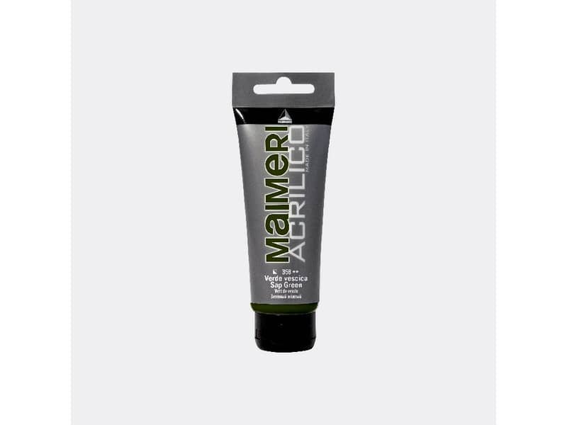 Colore acrilico Maimeri in tubetto 75 ml verde vescica – M0916358