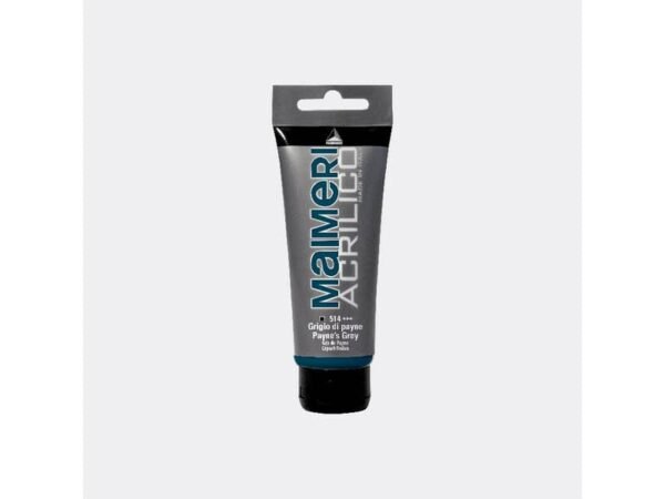 Colore acrilico Maimeri in tubetto 75 ml grigio di Payne - M0916514