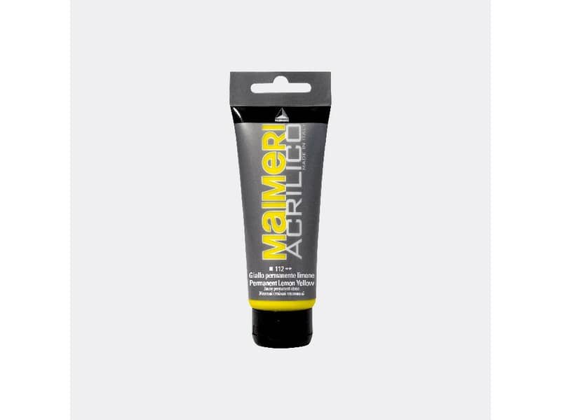 Colore acrilico Maimeri in tubetto 75 ml giallo permanente limone – M0916112