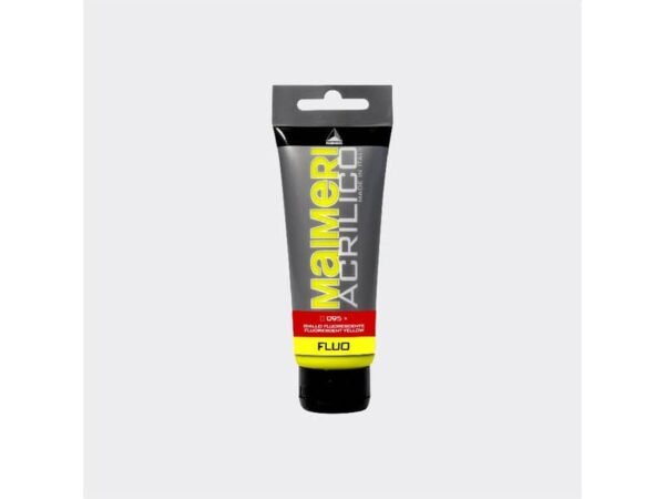Colore acrilico Maimeri in tubetto 75 ml giallo fluo - M0916095