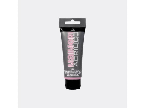 Colore acrilico Maimeri in tubetto 75 ml rosa di Quinacridone chiaro - M0916214