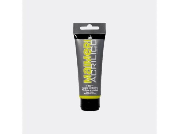 Colore acrilico Maimeri in tubetto 75 ml giallo verdastro - M0916120