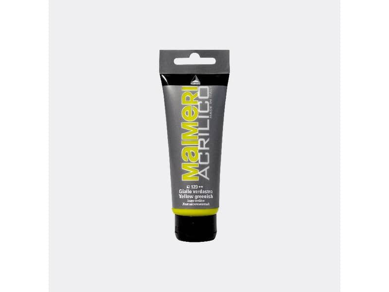 Colore acrilico Maimeri in tubetto 75 ml giallo verdastro – M0916120