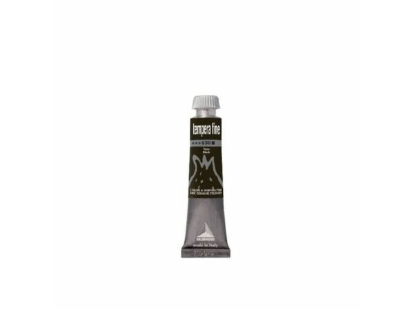 Tempera fine Maimeri in tubetto 20 ml nero d'avorio M2502530