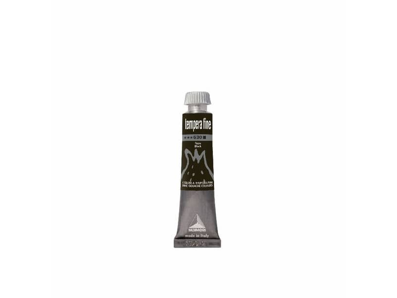 Tempera fine Maimeri in tubetto 20 ml nero d’avorio M2502530