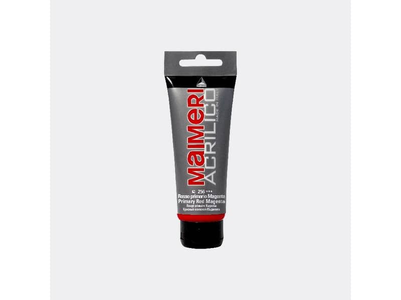 Colore acrilico Maimeri in tubetto 75 ml rosso primario magenta – M0916256