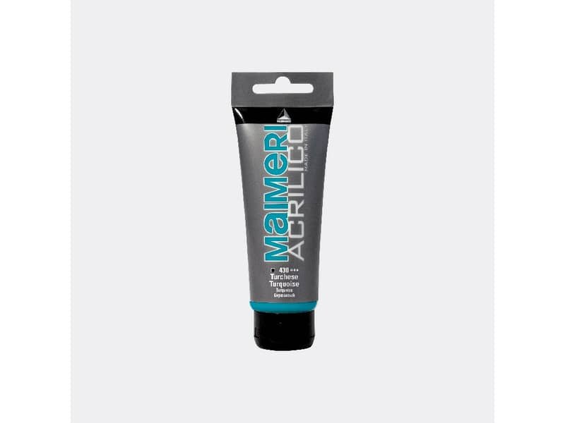 Colore acrilico Maimeri in tubetto 75 ml turchese – M0916430